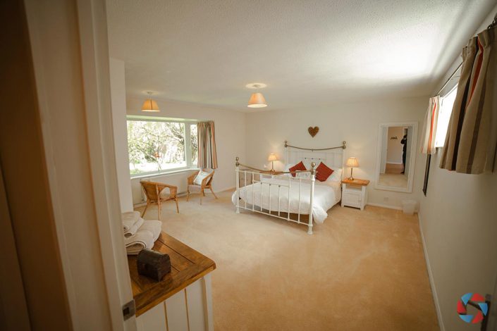 The Cottage Needingworth - master bedroom view